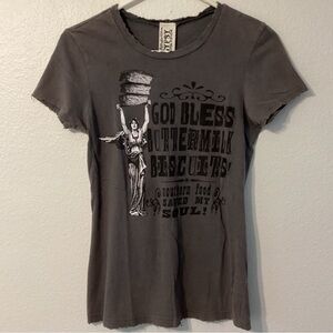 Junk Gypsy God Bless Buttermilk Biscuits T-shirt